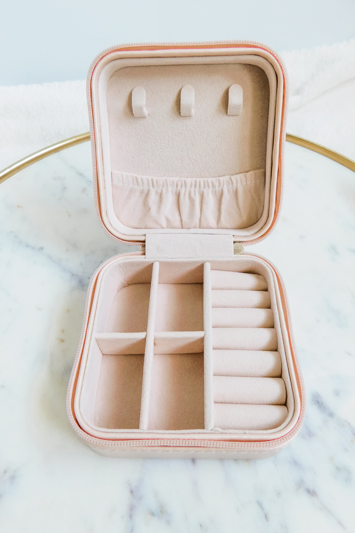 blush jewelry box