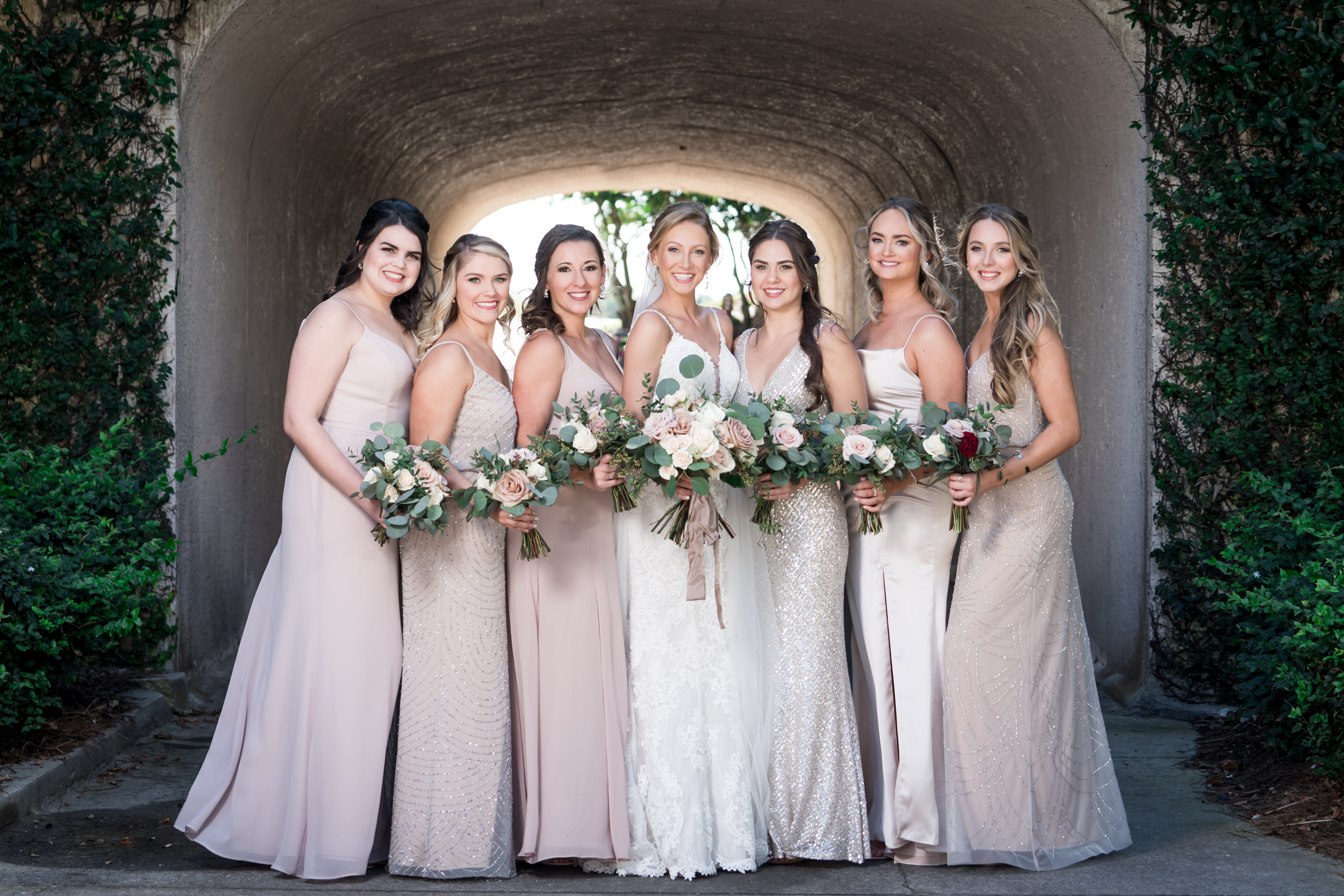 Bridal Party Neutral Dresses